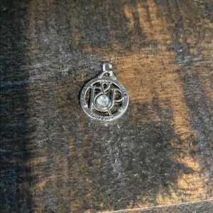Twist & Pout Silver Pendant